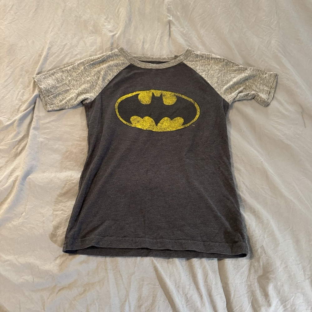 Lot Of 4 DC Super Hero Shirts Youth Medium‎ 8 Batman Superman - Picture 3 of 5
